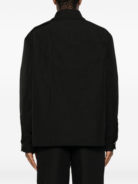 26FW 아미 긴팔 셔츠 HJK829PL0117 001 Noir - AMI