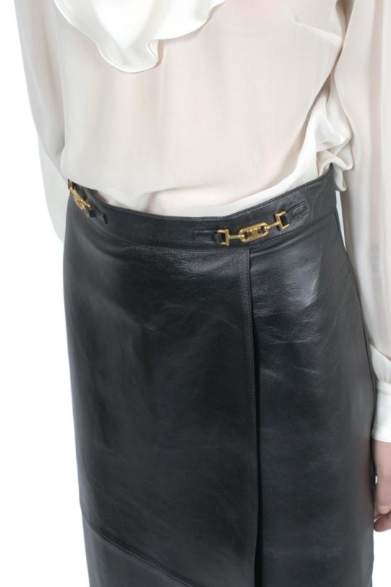 25FW 셀린느 미디 스커트 2100000564248 Grey - CELINE