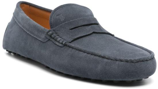  토즈 고미노 스웨이드 드라이빙 슈즈 XXM22L00010RE0U805 NAVY - TODS