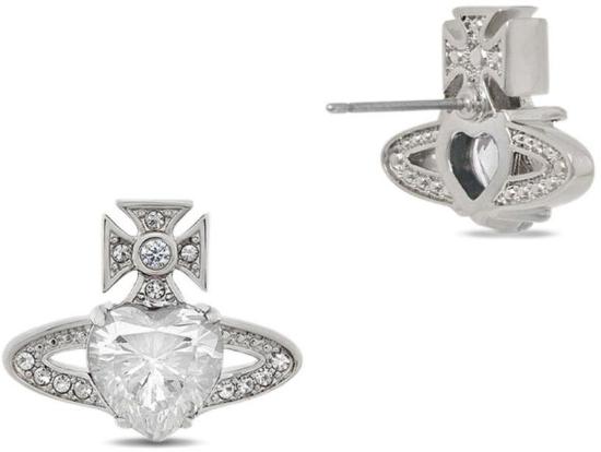 26SS 비비안웨스트우드 아리엘라 스터드 ORB 귀걸이 6201031TP169 SILVER - VIVIENNE WESTWOOD