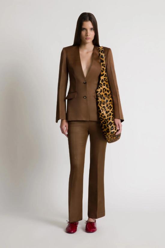 26SS 알베르타 페레티 수트 팬츠 889781512984 Brown - ALBERTA FERRETTI