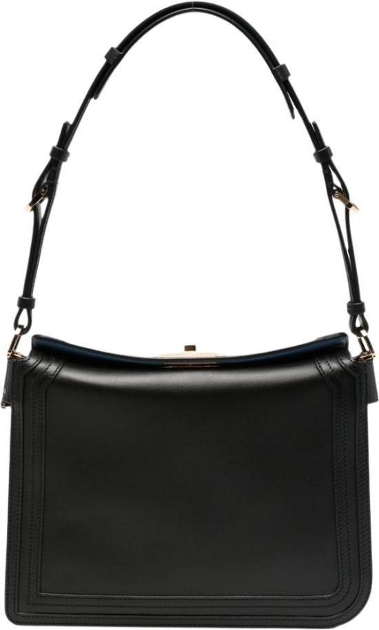 26FW 랑방 숄더백 LWBGLRPMSMLEP2610 BLACK