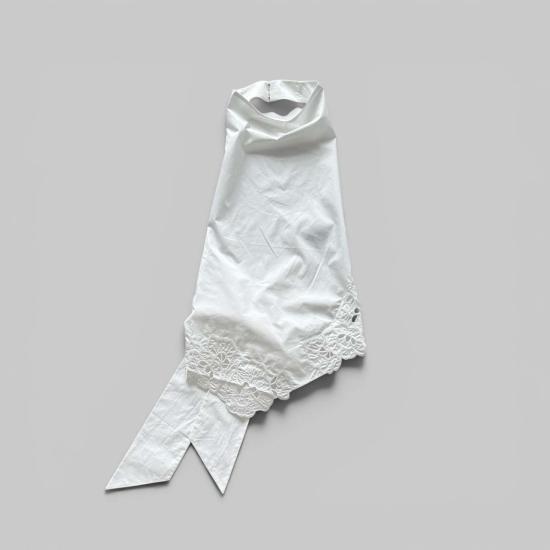  서 더 레이블 블라우스 클라라 홀터 탑 아이보리