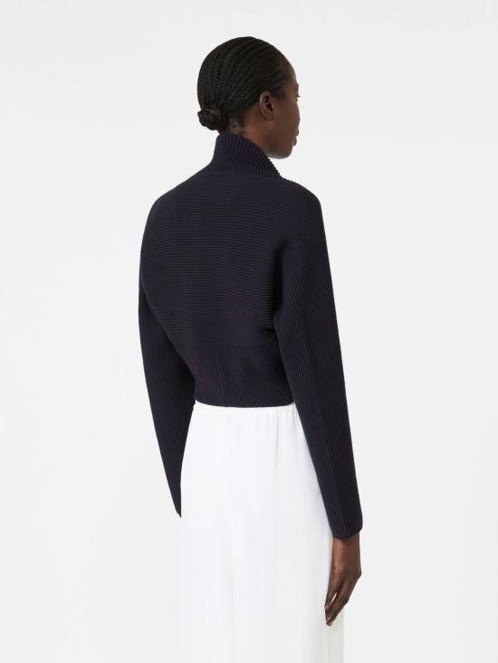 26FW 막스마라 긴팔 티셔츠 2621346051600005 NAVY - MAX MARA