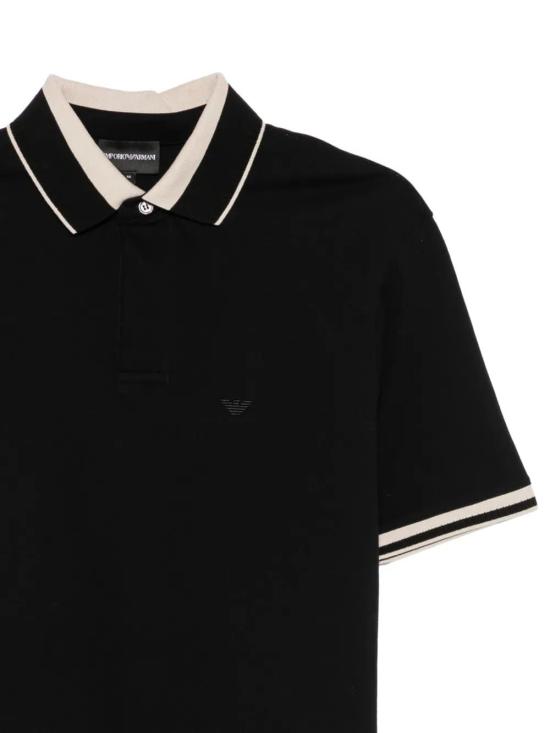 26FW 엠포리오 아르마니 반팔 티셔츠 EM006625AF12955UC BLACK - EMPORIO ARMANI