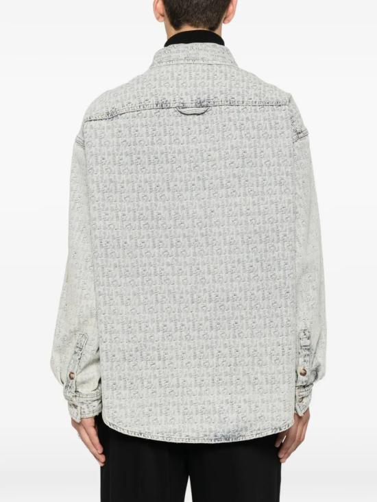 26FW 엠포리오 아르마니 긴팔 셔츠 EM006497AF27500 DENIM - EMPORIO ARMANI