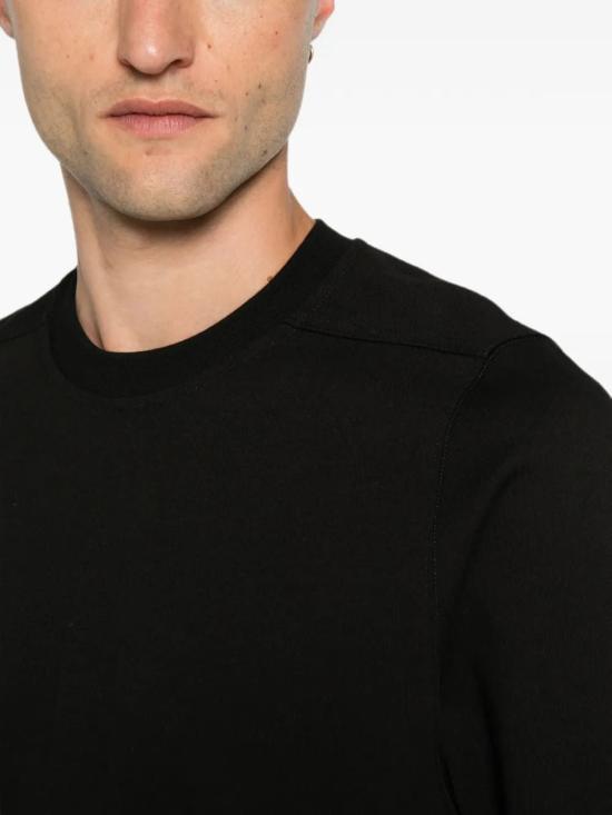 26FW 릭 오웬스 반팔 티셔츠 RU02F4277BA09 BLACK - RICK OWENS