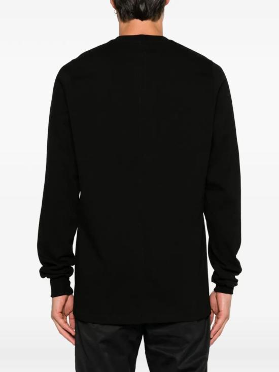 26FW 릭 오웬스 반팔 티셔츠 RU02F4277BA09 BLACK - RICK OWENS