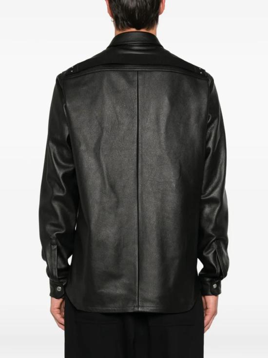 26FW 릭 오웬스 긴팔 셔츠 RU02F4792RP09 BLACK - RICK OWENS