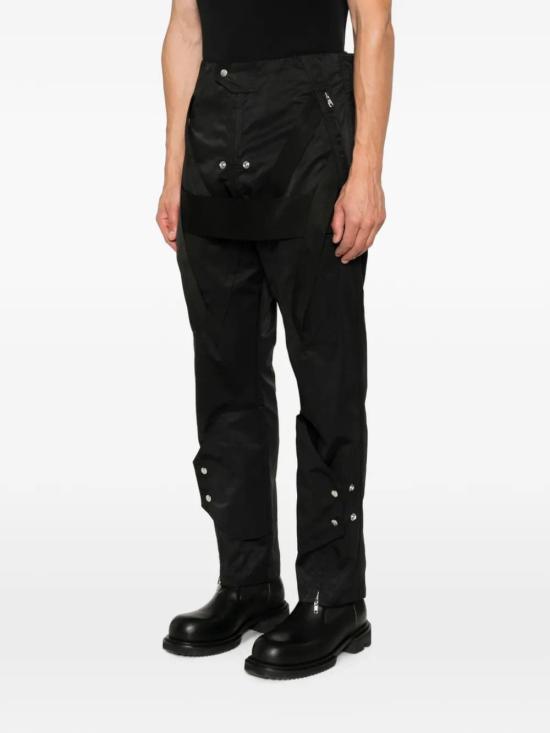 26FW 릭 오웬스 스트레이트 팬츠 RU02F4370MU09 BLACK - RICK OWENS