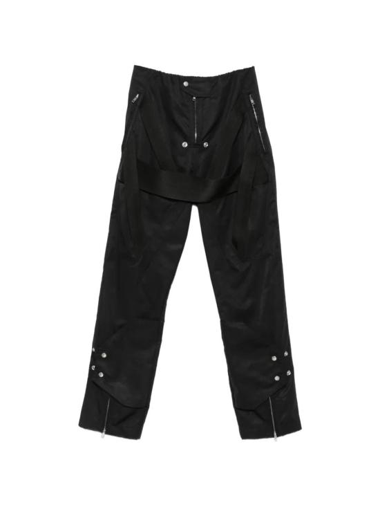 26FW 릭 오웬스 스트레이트 팬츠 RU02F4370MU09 BLACK