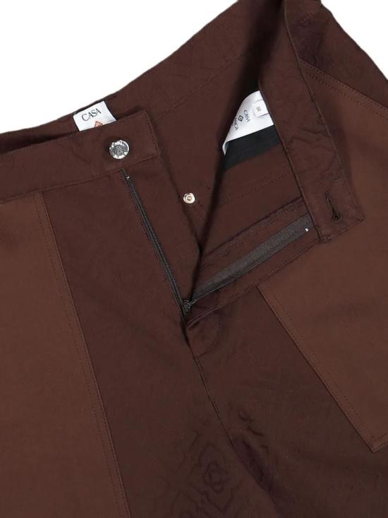 26FW 카사블랑카 숏팬츠 MPF26TR45101 BROWN - CASABLANCA