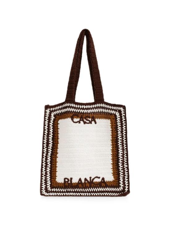 26FW 카사블랑카 숄더백 APF26BAG19501 WHITE - CASABLANCA