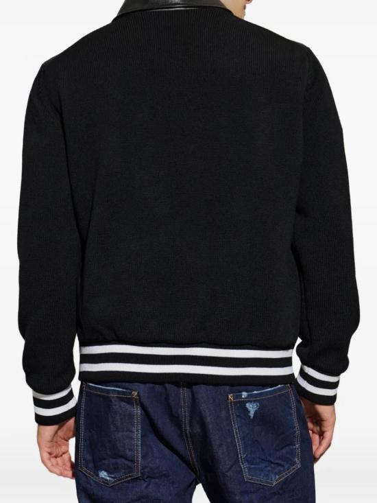 26FW 디스퀘어드2 봄버 자켓 S74HA1643D13223900 BLACK - DSQUARED2