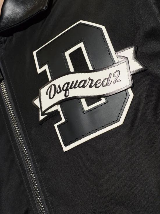 26FW 디스퀘어드2 봄버 자켓 S74HA1643D13223900 BLACK - DSQUARED2