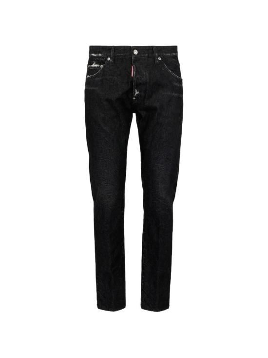 26FW 디스퀘어드2 데님 자켓 S74LB1943D30042900 BLACK