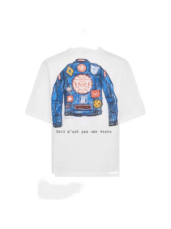 26FW 디스퀘어드2 반팔 티셔츠 S74GD1581D20033100 WHITE - DSQUARED2