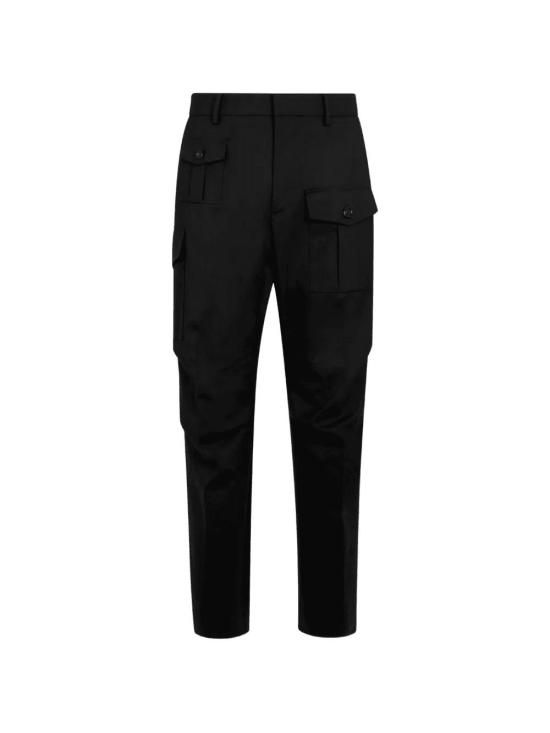 26FW 디스퀘어드2 스트레이트 팬츠 S74KB1186S40320900 BLACK