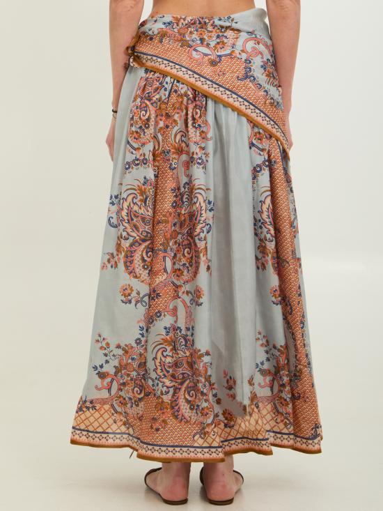 26FW 짐머만 미디 원피스 5514DSS263DBPL BLUE - ZIMMERMANN