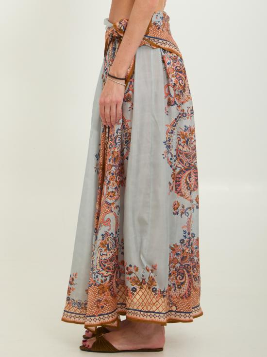 26FW 짐머만 미디 원피스 5514DSS263DBPL BLUE - ZIMMERMANN