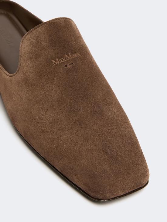 26FW 막스마라 뮬/슬리퍼 2624526051600001 BROWN - MAX MARA