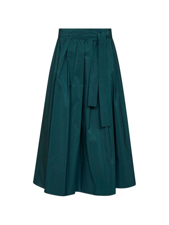 26FW 위켄드막스마라 미디 스커트 2625106041600006 DARK GREEN