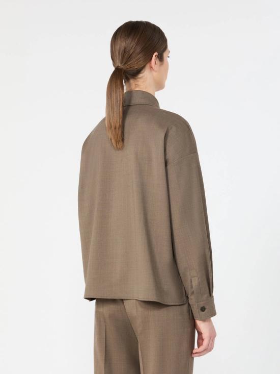 26FW 위켄드막스마라 셔츠 2625046092600001 BROWN - WEEKEND MAX MARA