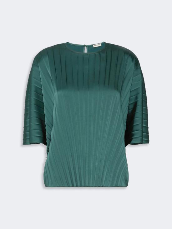 26FW 위켄드막스마라 반팔 티셔츠 2625166051600011 DARK GREEN