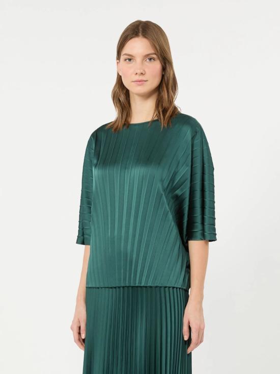 26FW 위켄드막스마라 반팔 티셔츠 2625166051600011 DARK GREEN - WEEKEND MAX MARA
