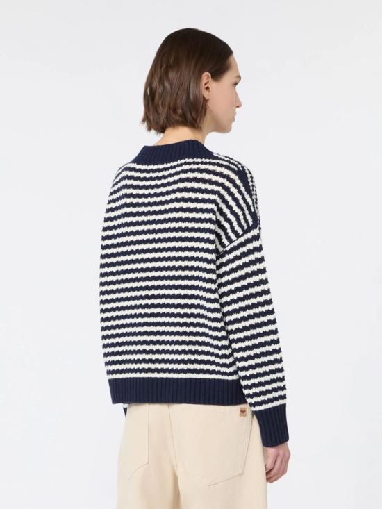 26FW 위켄드막스마라 스웨터 2625366202600021 NAVY - WEEKEND MAX MARA