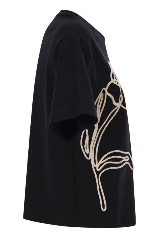 26FW 위켄드막스마라 반팔 티셔츠 2625976051600008 BLACK - WEEKEND MAX MARA