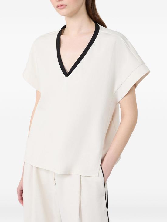 26FW 위켄드막스마라 반팔 티셔츠 2625946061600004 BEIGE - WEEKEND MAX MARA