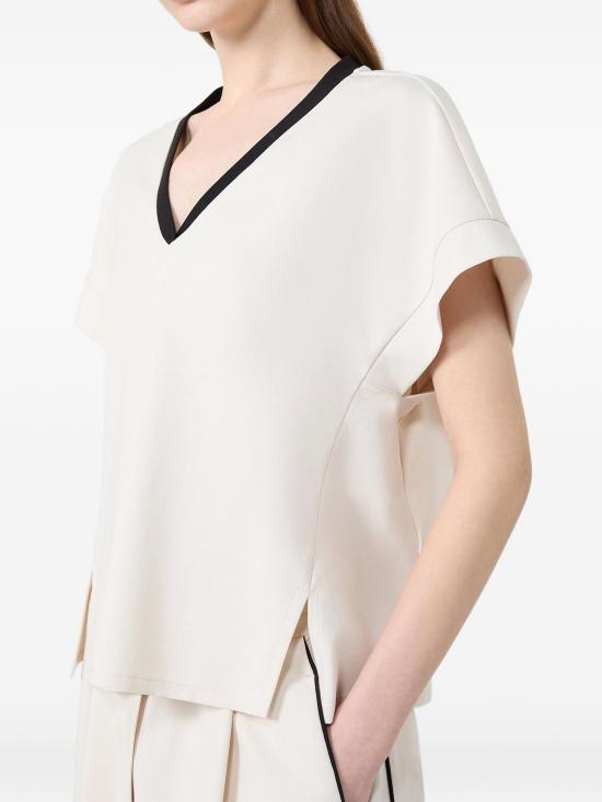 26FW 위켄드막스마라 반팔 티셔츠 2625946061600004 BEIGE - WEEKEND MAX MARA