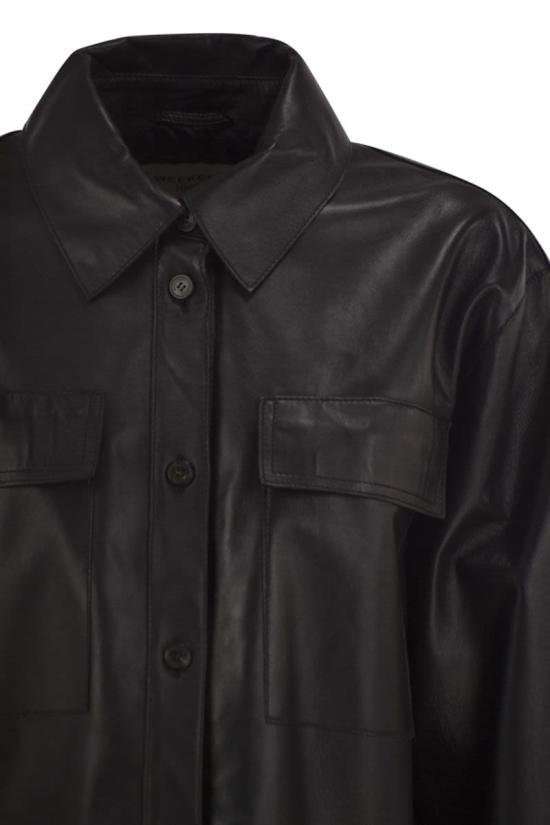 26FW 위켄드막스마라 가죽 자켓 2625446021600002 BLACK - WEEKEND MAX MARA