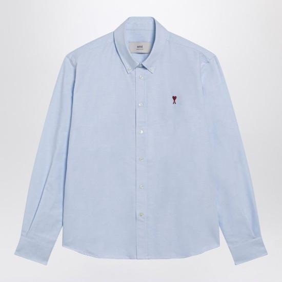 26FW 아미 ADC버튼 다운 셔츠 BFUSH063UCO0031 450 LIGHT BLUE