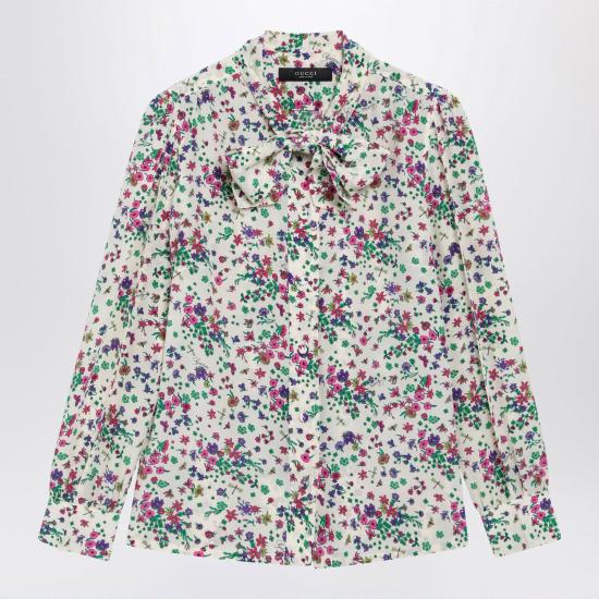 26FW 구찌 블라우스 865102ZAU23 9361 MULTICOLOR