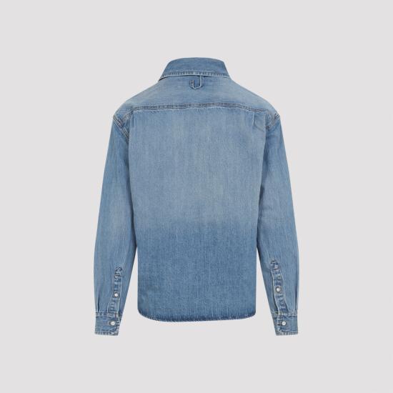 26FW 자크뮈스 시몽 드 님 데님 셔츠 SHM00545AD00017 33C BLUE - JACQUEMUS