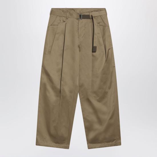 26FW 사카이 스트레이트 팬츠 2604032MCO 642 BEIGE