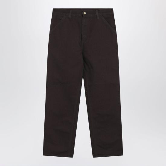 26FW 칼하트 WIP 디어본 캔버스 싱글 니 팬츠 I031497CO 4702 BROWN