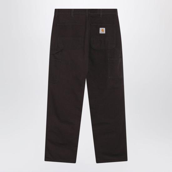 26FW 칼하트 WIP 디어본 캔버스 싱글 니 팬츠 I031497CO 4702 BROWN - CARHARTT WIP