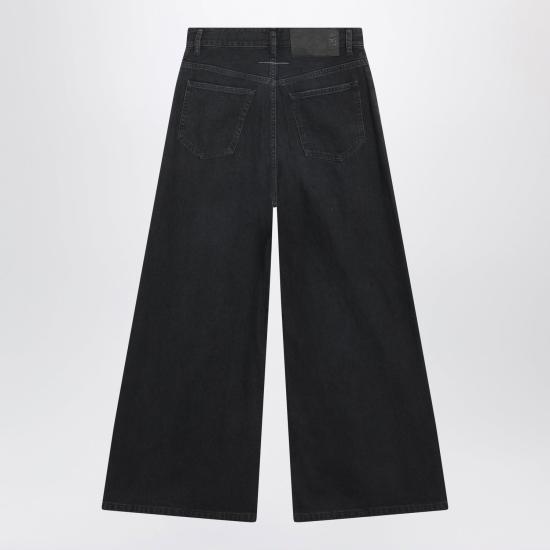 26FW MM6 메종마르지엘라 스트레이트 팬츠 S52LA0262M30064 963 BLACK - MM6 MAISON MARGIELA