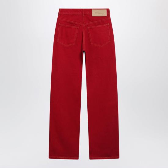 26FW 아미 스트레이트 팬츠 FTR450DE0132 A186 RED - AMI