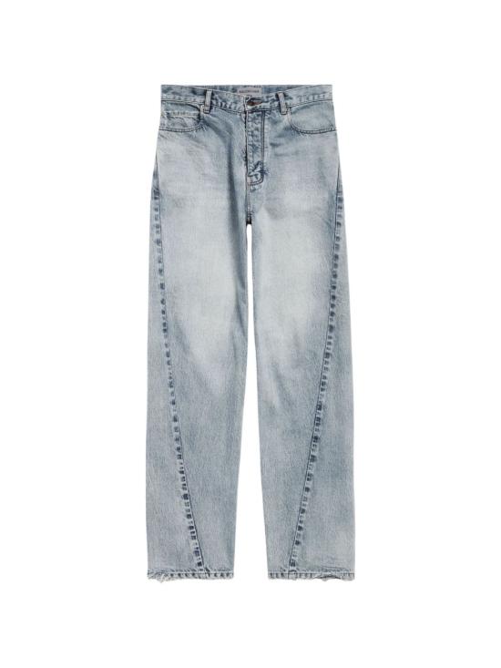 26FW 발렌시아가 스트레이트 팬츠 A001OTTBP48 4020 BLUE