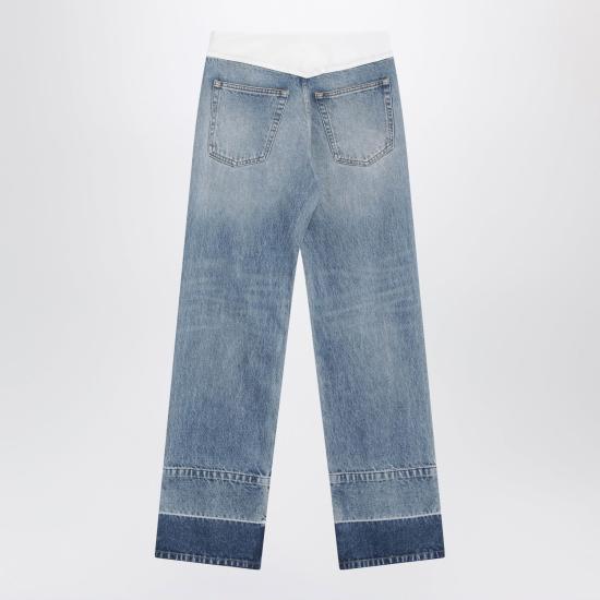 26FW MM6 메종마르지엘라 스트레이트 팬츠 S52LA0282M30058 963 BLUE - MM6 MAISON MARGIELA