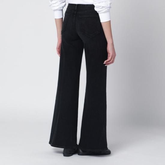 26FW 마더 스트레이트 팬츠 104151611CO SPF BLACK - MOTHER