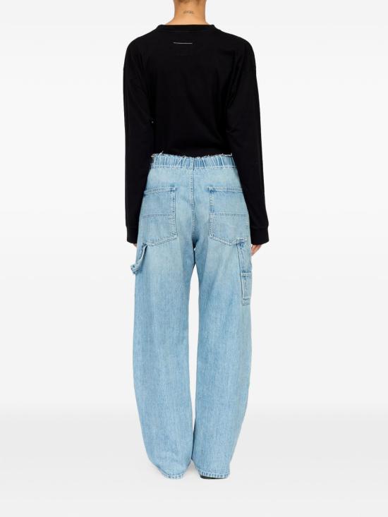 26FW MM6 메종마르지엘라 스트레이트 팬츠 S52KA0578M30055 969 BLUE - MM6 MAISON MARGIELA