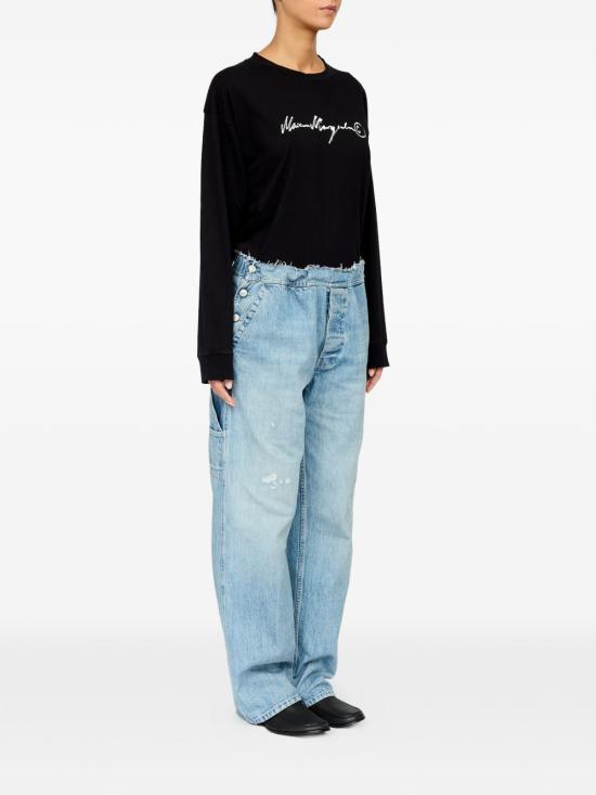 26FW MM6 메종마르지엘라 스트레이트 팬츠 S52KA0578M30055 969 BLUE - MM6 MAISON MARGIELA