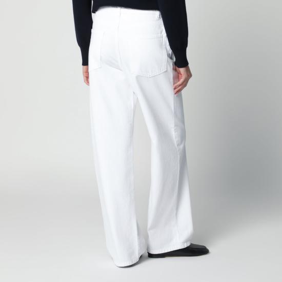 26FW 로에 스트레이트 팬츠 82031279CO 100 WHITE - ROHE