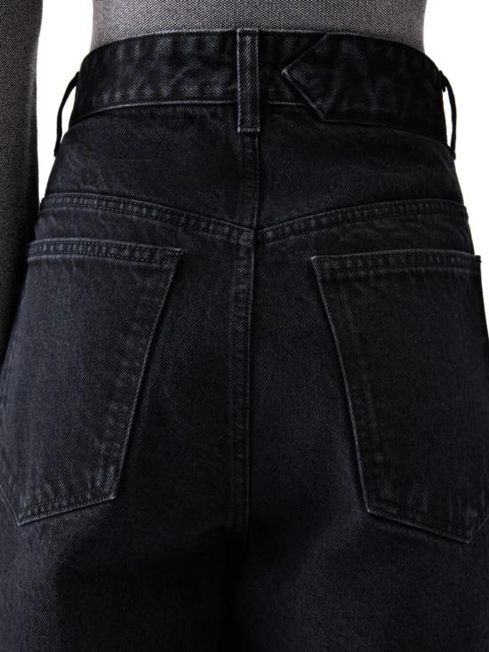 26FW 자크뮈스 더 오발로 드 님 데님 팬츠 PAW00609AD00039 990 BLACK - JACQUEMUS
