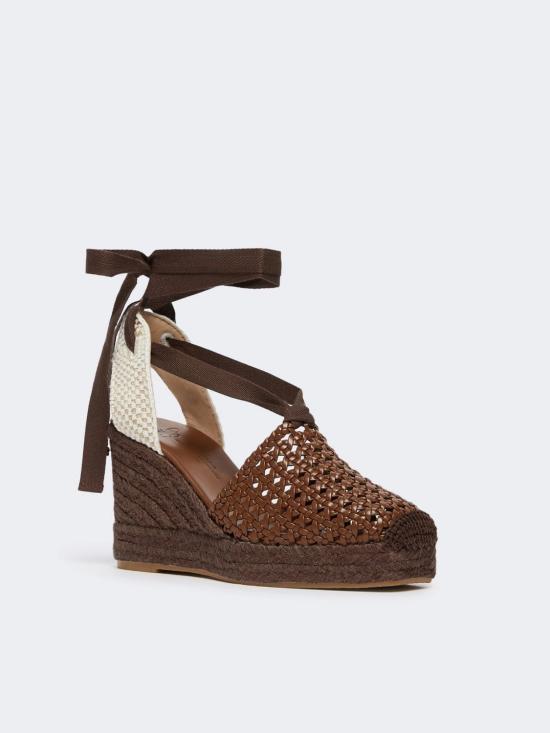 26SS 위켄드막스마라 스니커즈 2615521155600002 TOBACCO - WEEKEND MAX MARA